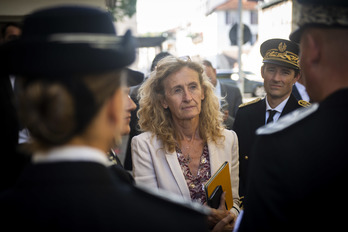 La ministre de la justice française Nicole Belloubet a réitéré sa volonté de créer un prison pour femmes à Pau ou à Toulouse. © Guillaume FAUVEAU