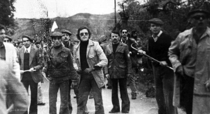 Stefano delle Chiaie, en el asalto armado a Montejurra (1975).