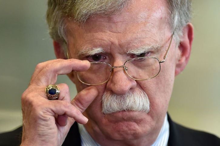 John Bolton, en una imagen de archivo. (Sergei GAPON/AFP)