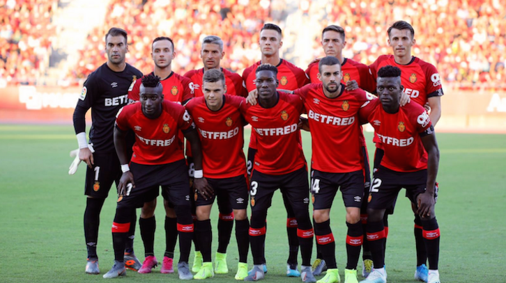 Alineación del Mallorca en la primera jornada ante el Eibar. (@RCD_Mallorca)