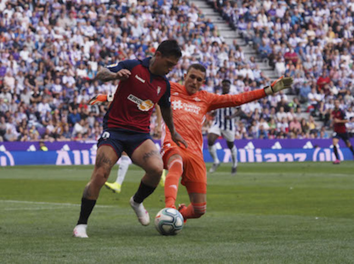 Chimy Ávila dio la asistencia del gol rojillo y fue el mejor de su equipo. (LOF)