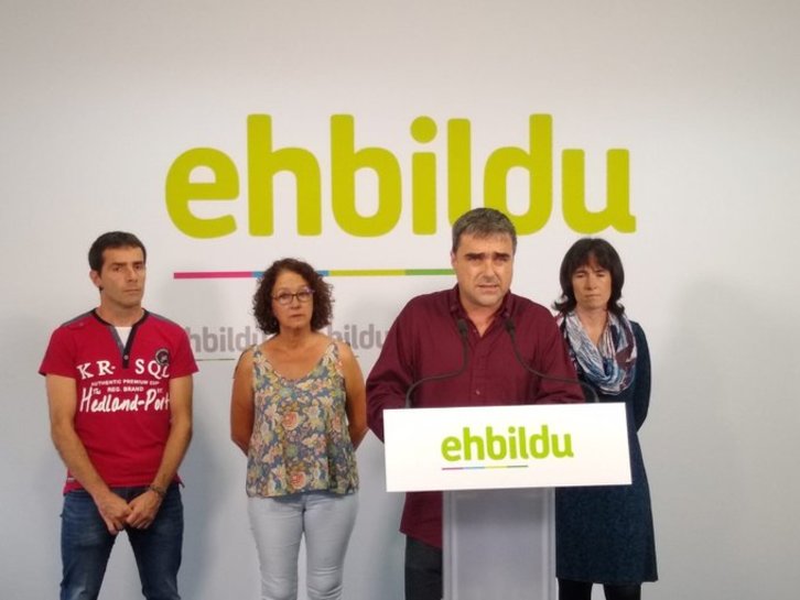 Comparacencia de EH Bildu sobre el cambio climático. (@ehbildu)