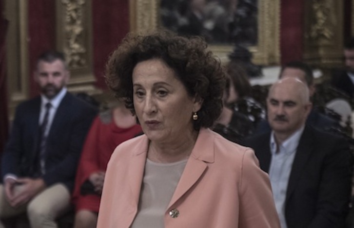 La consejera de Derechos Sociales del Gobierno de Nafarroa, María Carmen Maeztu. (Jagoba MANTEROLA/FOKU)