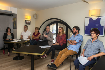 Le fait d'avoir mis en place une configuration inédite est déjà une réussite pour les membres de Baiona Verte et Solidaire. © Guillaume FAUVEAU
