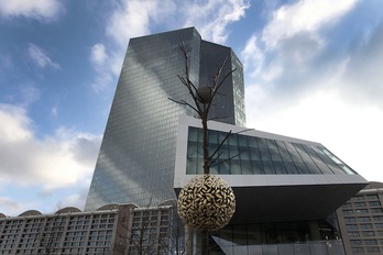 La sede del BCE en Frankfurt.  (Daniel ROLAND | AFP)