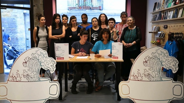 V. Jardunaldi Feminista hauen aurkezpena.