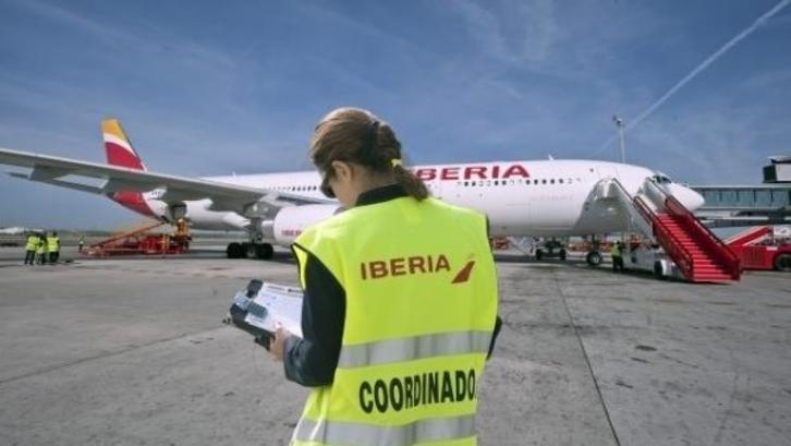 La convocatoria afectaba al personal de tierra de Iberia.(IBERIA) 