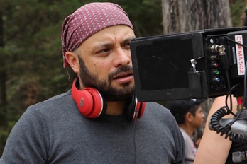 El director de cine César Díaz.
