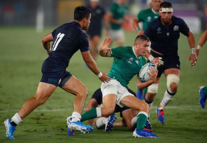 Irlanda ha llegado en forma al Mundial de Japón. (Odd ANDERSEN/AFP PHOTO)