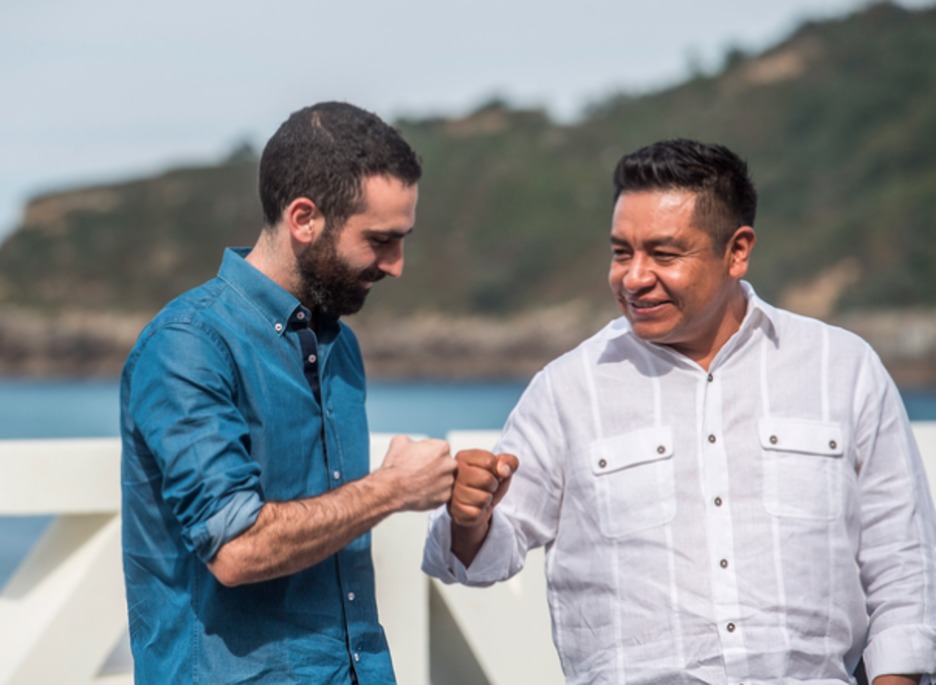 David Zonana eta Hugo Mendoza, ‘Mano de obra’. (Gorka RUBIO / FOKU)