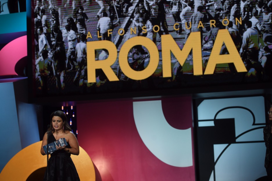 Alfonso Cuaronen ‘Roma’ pelikulak jaso zuen Fipresci kritikaren saria urteko lanik onenari. (Jon URBE / FOKU) 