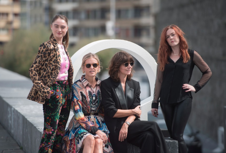 ‘The other lamb’ filmaren photocalla. (Juan Carlos RUIZ / FOKU)