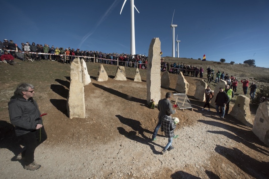 Erreniega, uno de los últimos núcleos de memoria instalados (2017). (Iñigo URIZ | FOKU) Erreniega, uno de los últimos núcleos de memoria instalados (2017). (Iñigo URIZ | FOKU)