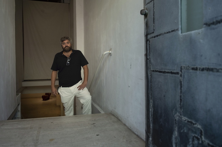 Miguel Ángel Jiménez, director de ‘Una ventana al mar’. (Jon URBE/FOKU)