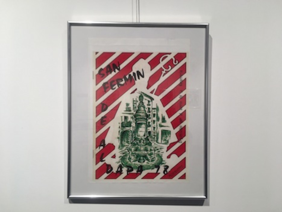 Cartel de 1978, que anunció unas fiestas muy especiales tras los sucesos de los sucesos de julio de ese año.