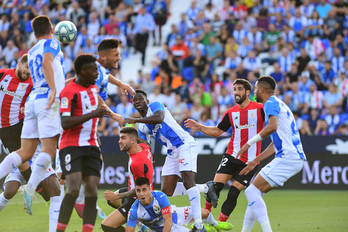 Empate del Athletic en Butarque. (Sergio REYES / LA OTRA FOTO)