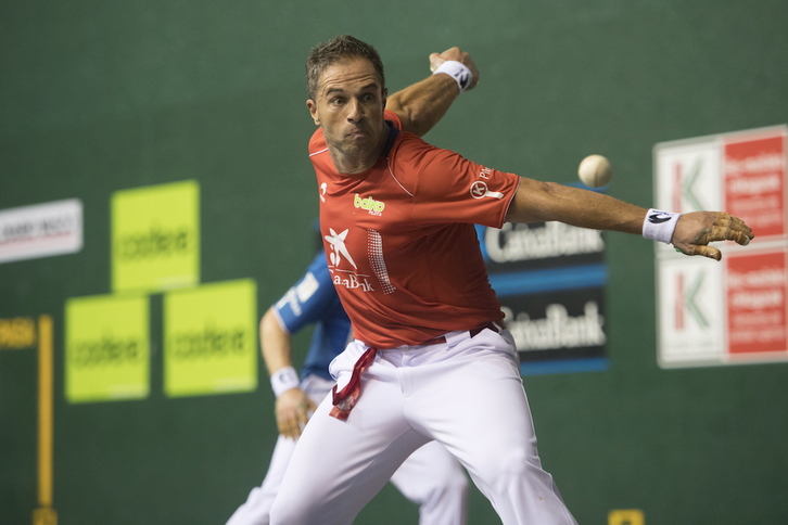 Aimar Olaizolak erakustaldia eman du erasoan (Juan Carlos RUIZ/FOKU)