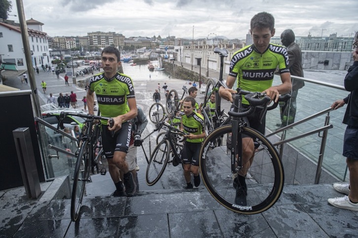 Euskadi-Muriasen azken ekitaldietako bat (Jon URBE / FOKU)