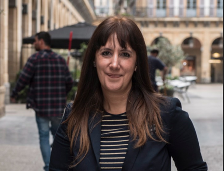 Dolores Redondo intervendrá en la sexta edición del festival Pamplona Negra. (Gorka RUBIO / FOKU)