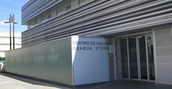 Imagen del centro de salud de Barañain.