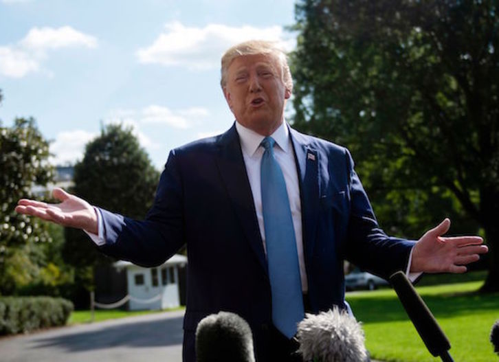 El presidente de EEUU, Donald Trump. (Andrew CABALLERO-REYNOLDS/AFP)