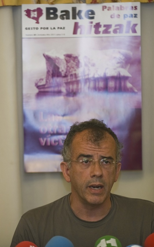 Fabián Laespada, en Gesto en 2011. (Luis JAUREGIALTZO | FOKU)