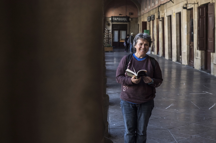 Narraziora itzuli da Itxaro Borda ‘Susmaezinak’ lanarekin. (Jagoba MANTEROLA I FOKU)