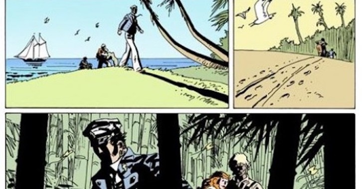 Corto Maltés regresa a los Mares del Sur en «El día de Tarowean». (NORMA EDITORIAL)