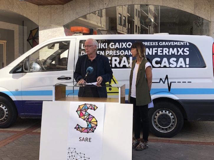 Rueda de prensa de Sare. (SARE)