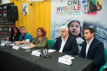 Gaur goizean aurkeztu dituzte jaialdiko nondik norakoak. (Monika DEL VALLE / FOKU)