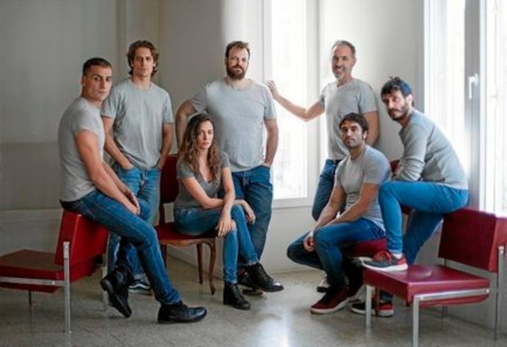 Kamikaze Teatro firma la obra ‘Jauría’. (NAIZ)