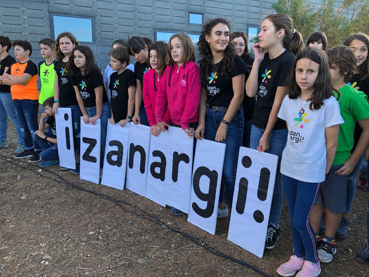 Argia ikastola ari da aurtengo edizioan anfitrioi lanetan. (Jagoba MANTEROLA I FOKU)