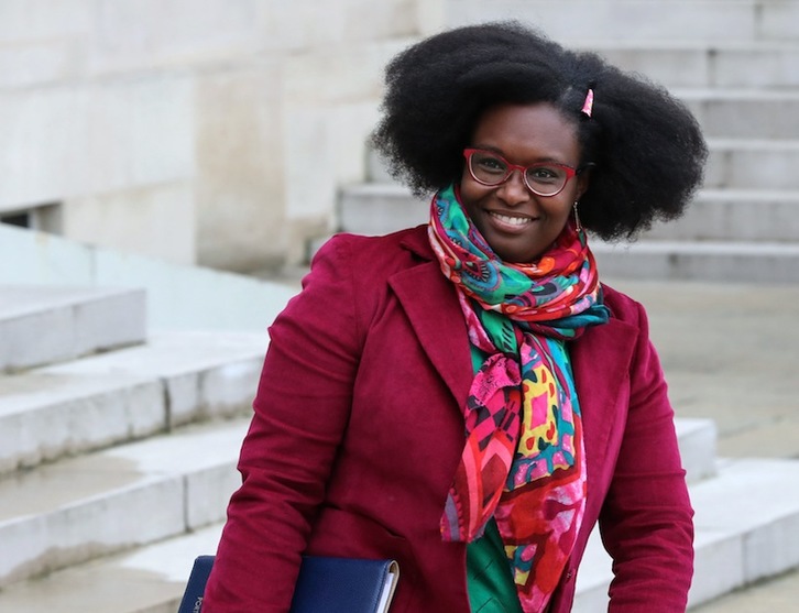 Sibeth Ndiaye, portavoz del gobierno francés. (Jacques DEMARTHON -AFP)