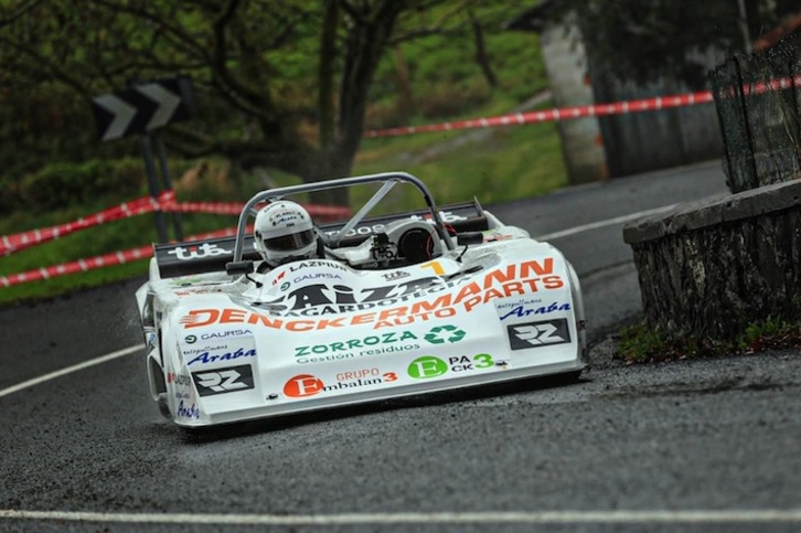 Zabaleta se impuso con su Lola en Urraki (Rubén MONTORI)