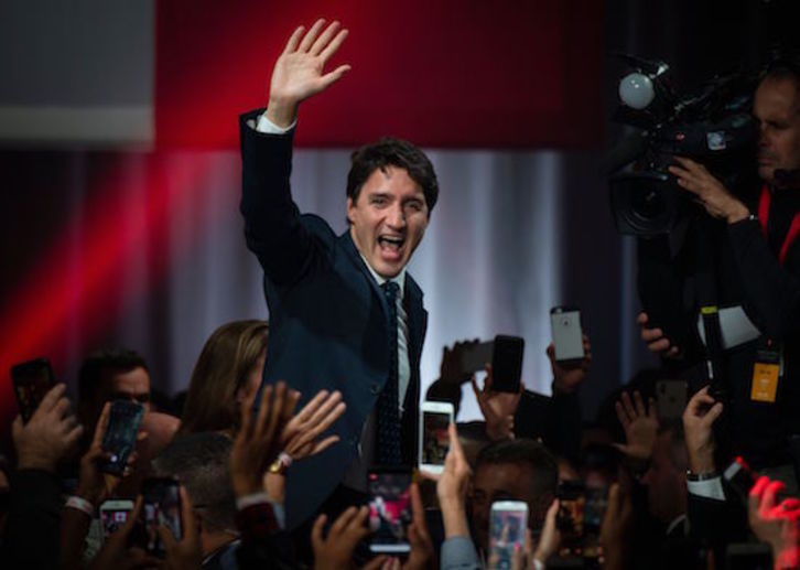  primer ministro de Canadá, Justin Trudeau. (Sebastien ST-JEAN/AFP)