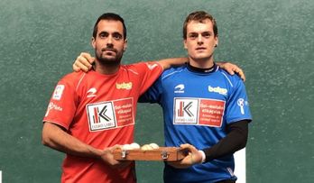 Oinatz Bengoetxea eta Unai Laso, gaur goizean Labriten (BAIKO)