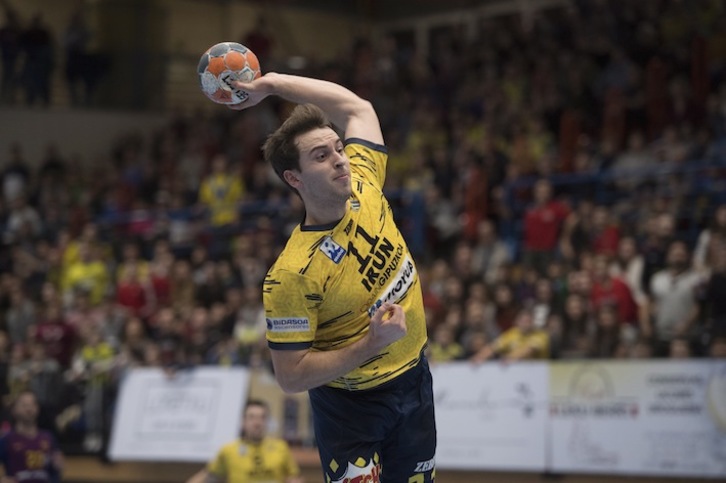 La zurda de Kauldi Odriozola asegura goles en Artaleku (Juan Carlos RUIZ / FOKU)