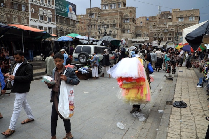 Yemen sufre cuatro largos años de guerras cruzadas y por delegación, (Mohammed HUWAIS-AFP) 