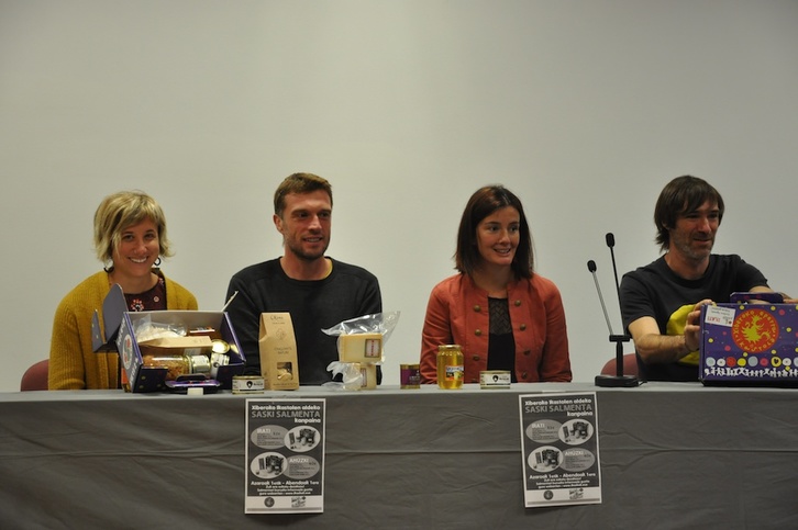 Xiberoko saskiaren aurtengo kanpainaren aurkezpena.