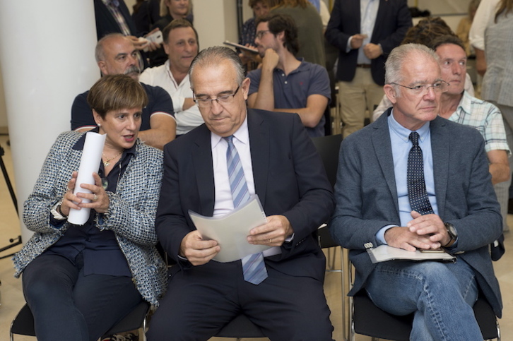 Imagen de archivo de Elizalde, Maya y Echeverría. (Iñigo URIZ/FOKU)