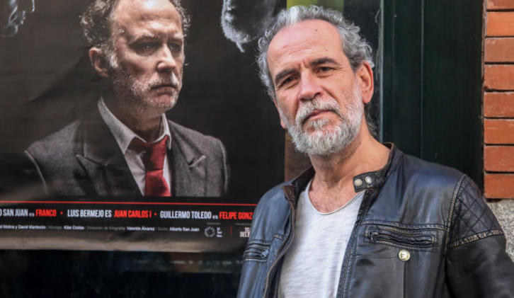 El actor Willy Toledo regresa al formato de series con la producción Netflix 'Los favoritos de Midas'. (NAIZ)