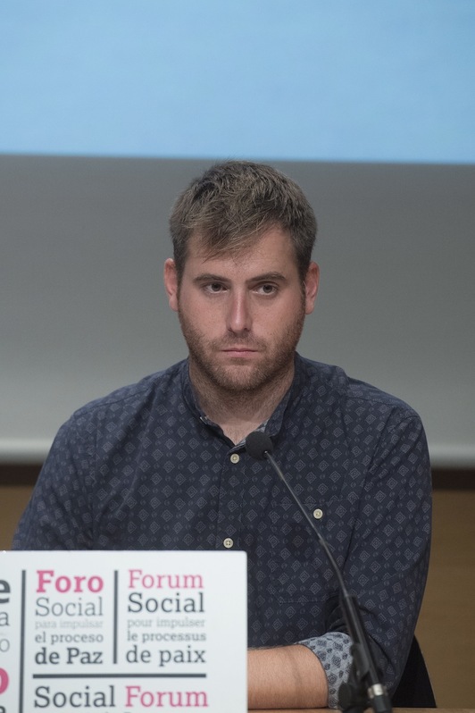 Tasio Arrizabalaga, del Foro Social Permanente. (Gorka RUBIO | FOKU)