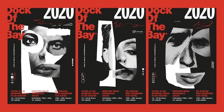 Cartel de la 13ª edición de Dock of the Bay. (NAIZ)