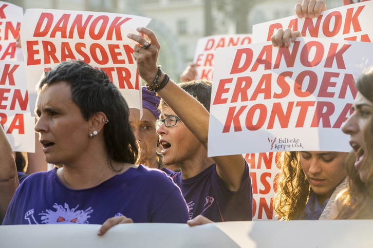 Concentración contra las agresiones sexuales, en una imagen de archivo. (Marisol RAMIREZ | FOKU)