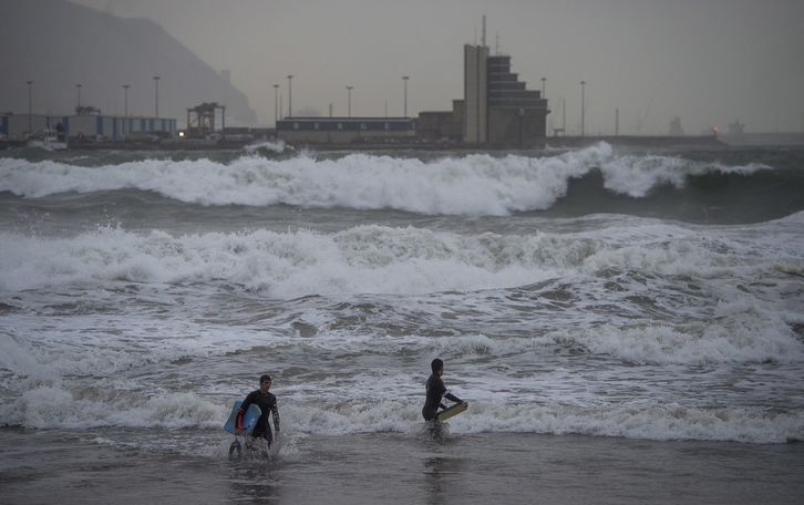 Playa de Ereaga, Getxo. (Luis JAUREGIALTZO).