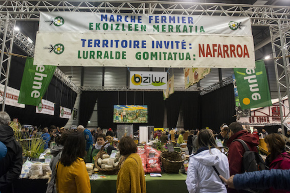 Plus de 20 000 visiteurs ont sillonné les allées du marché fermier dont l'invité d'honneur était la Navarre. © Guillaume Fauveau.
