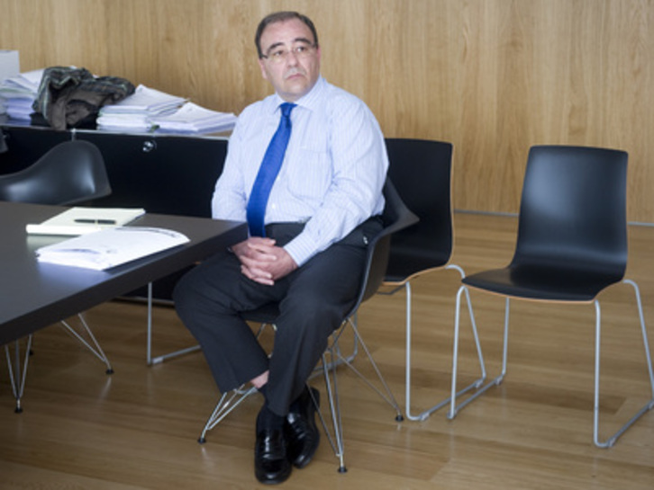 Josetxo Andía, exalcalde de Eguesibar. (Iñigo URIZ)