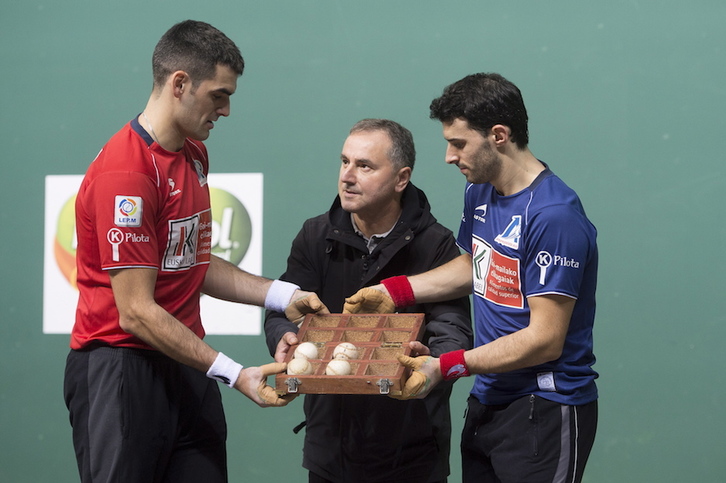 Finalerako materialak ez zuen inolako arazorik sortu (Iñigo URIZ/FOKU)