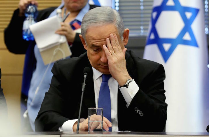 Benjamin Netanyahu, primer ministro de Israel. (Gali TIBBON/AFP) 