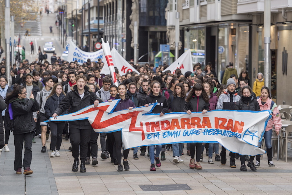 Gasteizko manifestazioa. (Juanan RUIZ / FOKU)